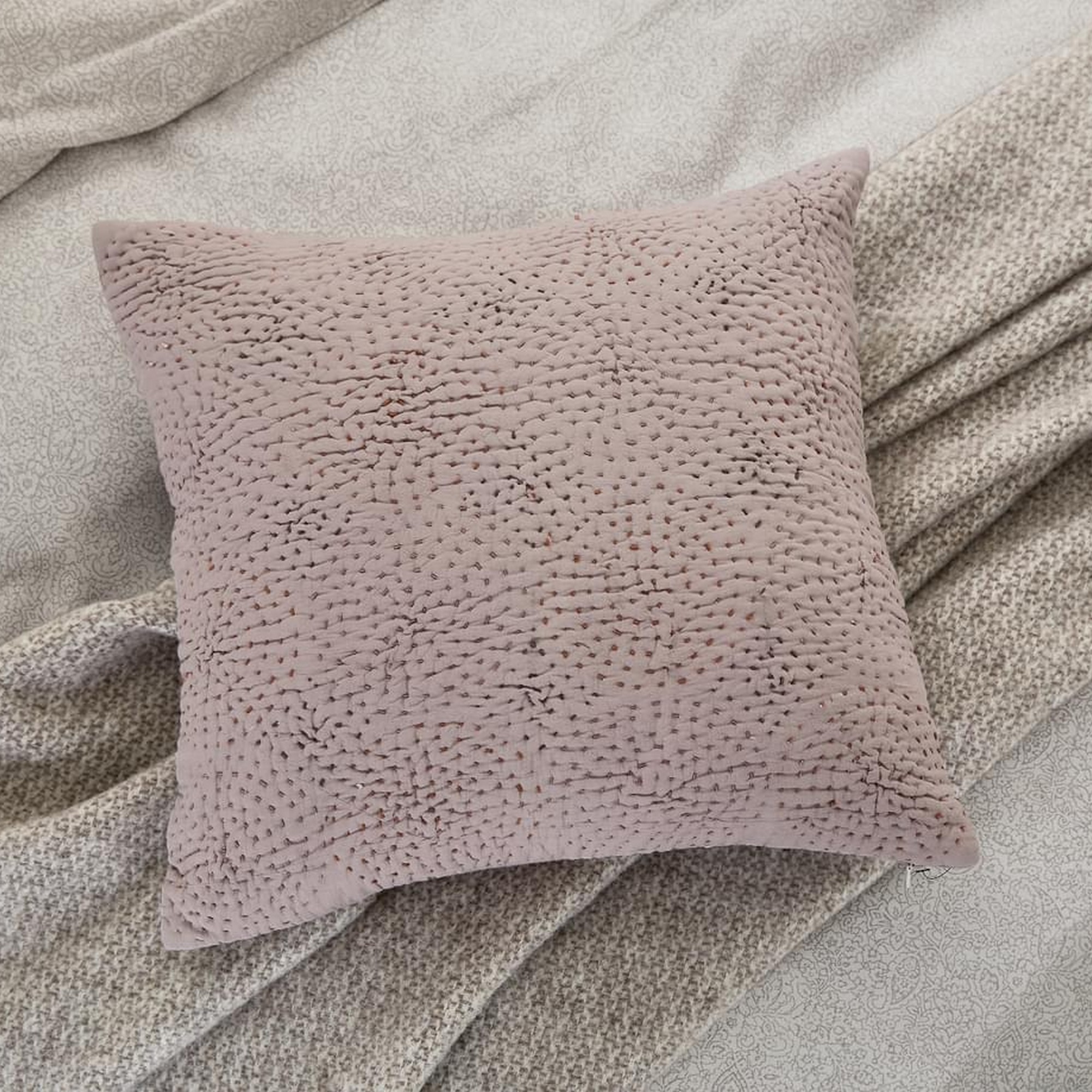 Dusk Cushion By Bedeck Of Belfast Rare Earth In Heather